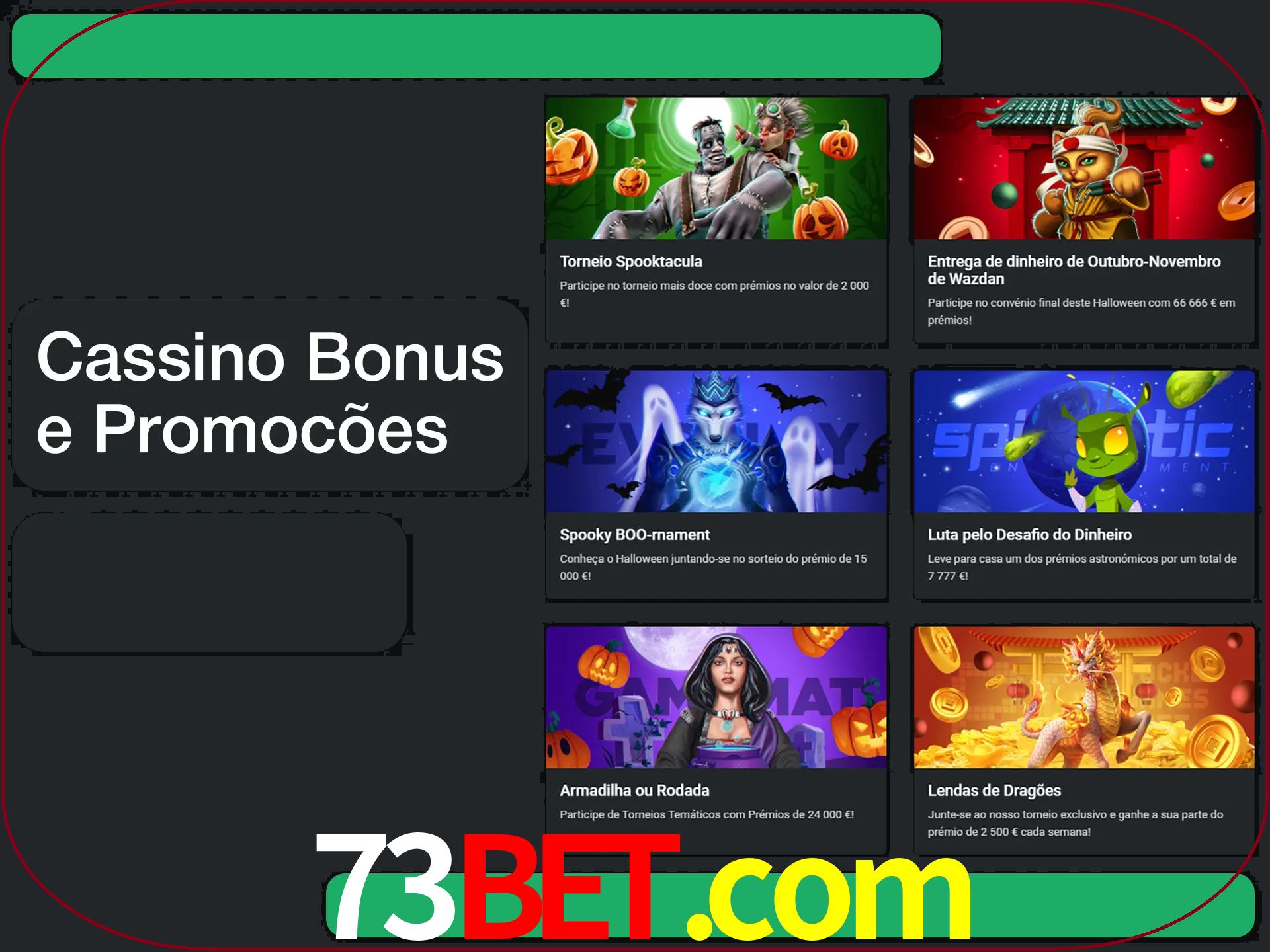 Verifique se há novos bônus de cassino para reivindicar.