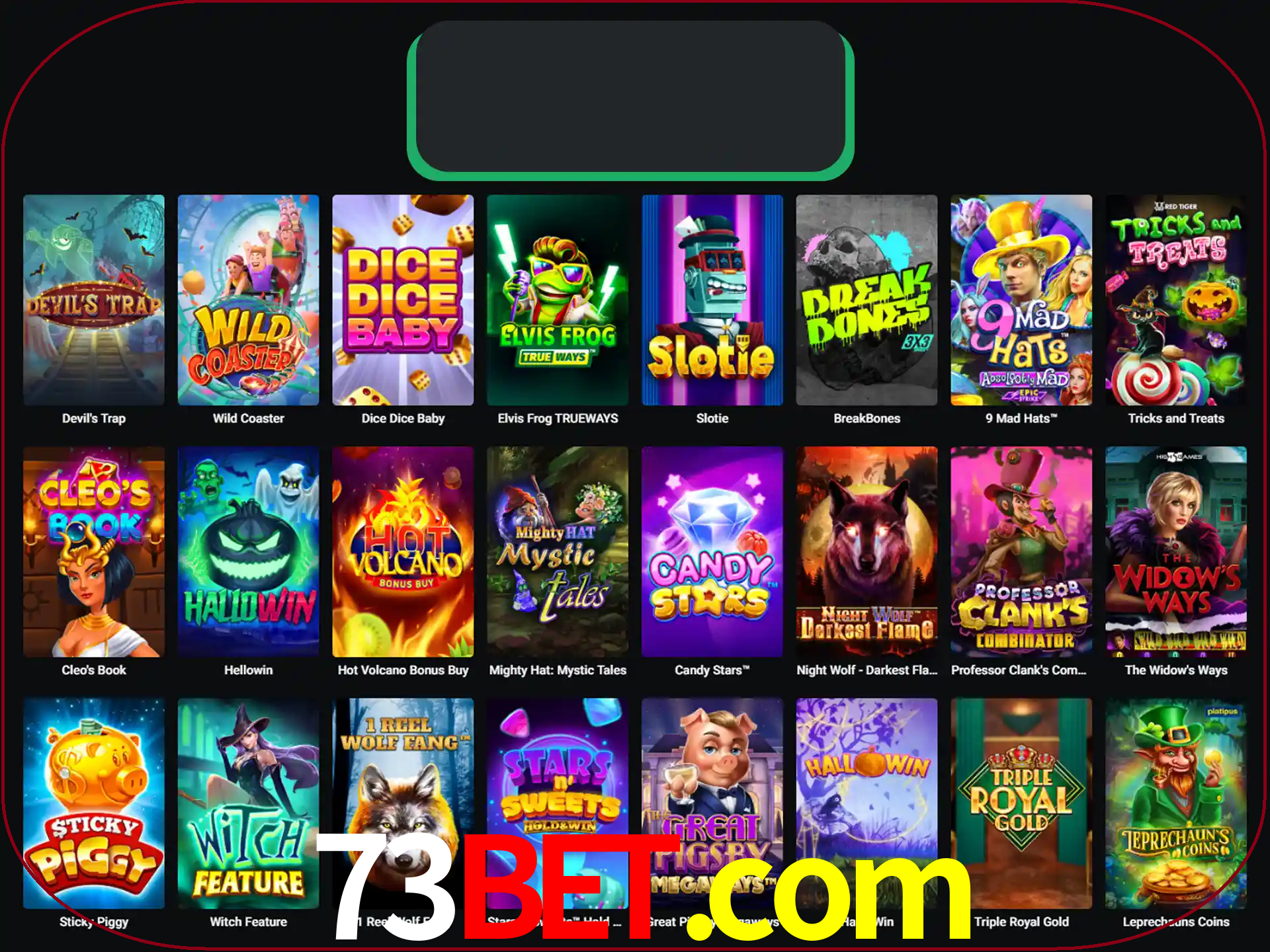 Procure por seus amados jogos de slot.